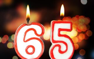 Turning 65 Candles
